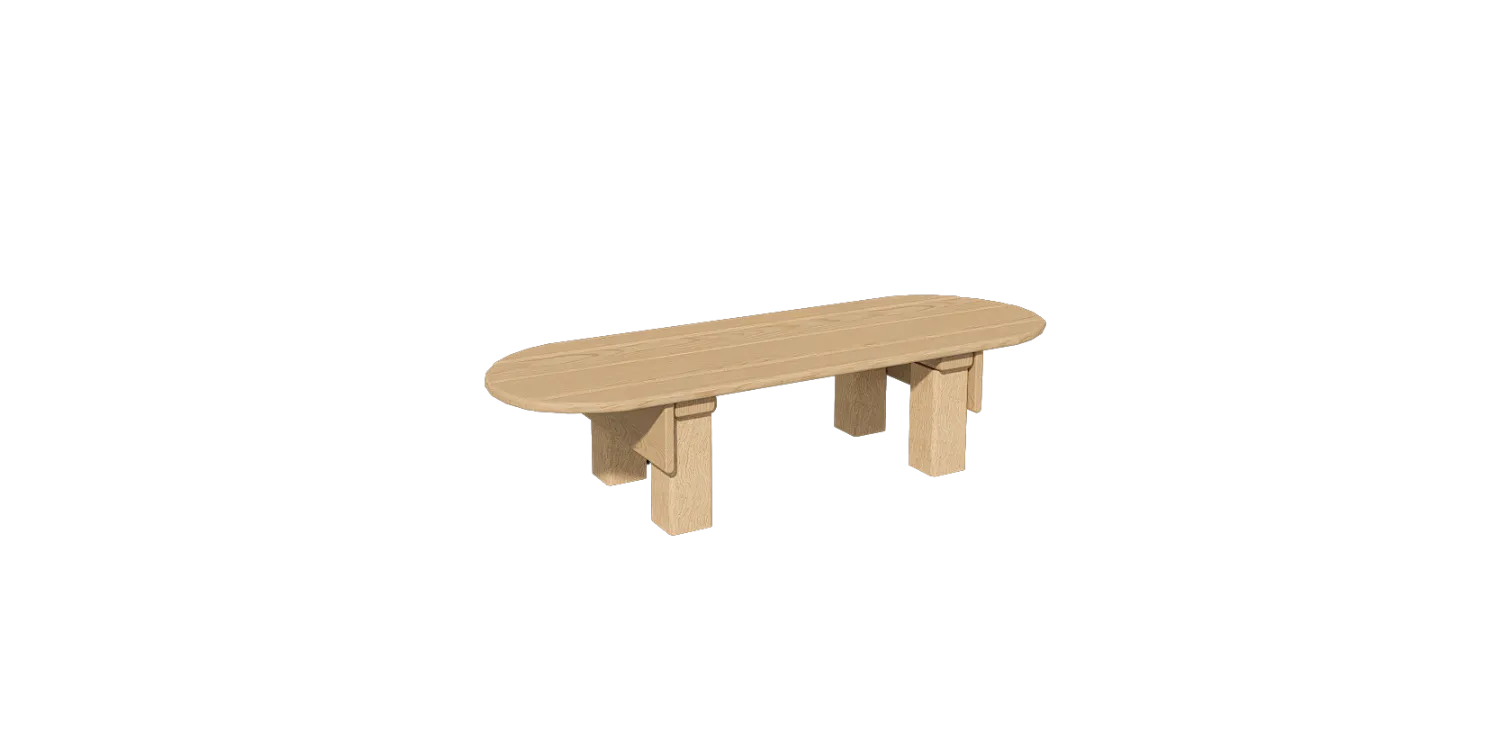 Wooden bench image